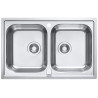 Kuchyňský dřez Alveus Line 90 Maxim Satin, pro montáž do roviny