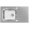 Kuchyňský dřez Alveus Altone 20 šedá/satin