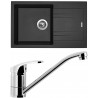 Set Sinks (dřez Linea 780 N Metalblack 74 + baterie Pronto Chrom) Set Sinks (dřez Linea 780 N Metalblack 74 + baterie Pronto Chrom)