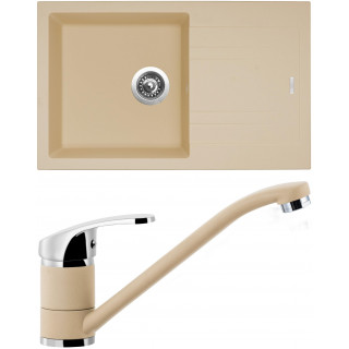 Set Sinks (dřez Linea 780 Sahara 50 + baterie Pronto Sahara 50)