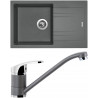 Set Sinks (dřez Linea 780 N Titanium 72 + baterie Pronto Titanium 72) Set Sinks (dřez Linea 780 N Titanium 72 + baterie Pronto Titanium 72)