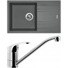 Set Sinks (dřez Linea 780 N Titanium 72 + baterie Pronto Chrom) Set Sinks (dřez Linea 780 N Titanium 72 + baterie Pronto Chrom)