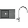 Set Sinks (dřez Linea 780 N Titanium 72 + baterie Vitalia Chrom) Set Sinks (dřez Linea 780 N Titanium 72 + baterie Vitalia Chrom)