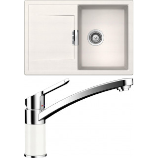 Set Schock S6-3 (dřez Mono D-100S Polaris + baterie SC-90 Polaris)