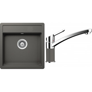 Set Schock S11-3 (dřez Mono N-100S Silverstone + baterie SC-90 Silverstone)