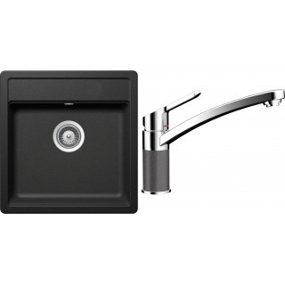 Set Schock S11-3 (dřez Mono N-100S Stone + baterie SC-90 Stone)