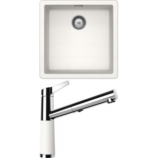 Set Schock S12-5 (dřez Greenwich N-100 Polaris + baterie SC-510.120 Polaris)