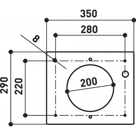 Ostrůvková digestoř Faber T-Light Isola EV8 X A100, nerez