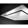 Stropní digestoř Faber Heaven Glass 2.0 WH A90 RB, bez motoru, bílé sklo