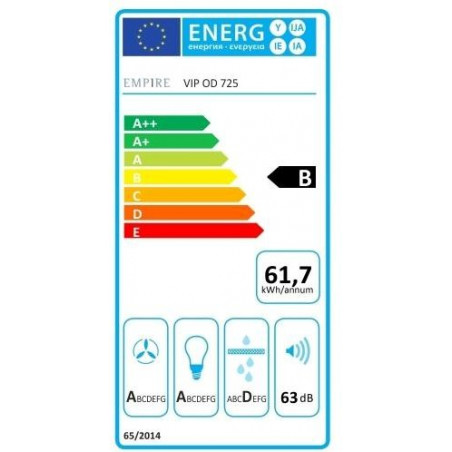 Odsavač par Cata Empire VIP OD 725090, dálkové ovládání