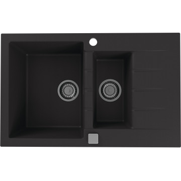 Kuchyňský dřez Alveus Cadit 70 Black 91