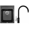 Set Sinks (dřez Classic 400 Metalblack 74 + baterie Vitalia Metalblack 74) Set Sinks (dřez Classic 400 Metalblack 74 + baterie Vitalia Metalblack 74)