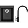 Set Sinks (dřez Cube 410 Granblack 30 + baterie Vitalia Granblack 30) Set Sinks (dřez Cube 410 Granblack 30 + baterie Vitalia Granblack 30)