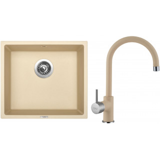 Set Sinks G7950 (dřez Frame 457 Sahara 50 + baterie Vitalia Sahara 50)