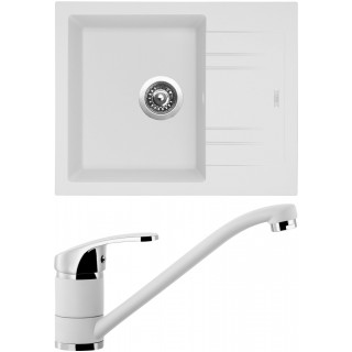 Set Sinks (dřez Linea 600 Milk 28 + baterie Pronto Milk 28)