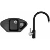 Set Sinks (dřez Lotus 960.1 Granblack 30 + baterie Vitalia Granblack 30) Set Sinks (dřez Lotus 960.1 Granblack 30 + baterie Vitalia Granblack 30)