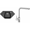 Set Sinks (dřez Naiky 980 Metalblack 74 + baterie Elka Chrom) Set Sinks (dřez Naiky 980 Metalblack 74 + baterie Elka Chrom)