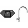 Set Sinks (dřez Naiky 980 Metalblack 74 + baterie Vitalia Chrom) Set Sinks (dřez Naiky 980 Metalblack 74 + baterie Vitalia Chrom)