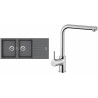 Set Sinks (dřez Perfecto 1160 DUO Titanium 72 + baterie Elka Chrom) Set Sinks (dřez Perfecto 1160 DUO Titanium 72 + baterie Elka Chrom)