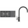 Set Sinks (dřez Perfecto 1160 DUO Titanium 72 + baterie Vitalia Titanium 72) Set Sinks (dřez Perfecto 1160 DUO Titanium 72 + baterie Vitalia Titanium 72)