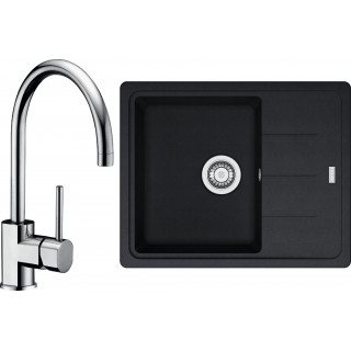 Set Franke G54 (dřez BFG 611-62 Onyx + baterie FC 650 Chrom)