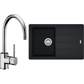 Set Franke G56 (dřez BFG 611-78 Onyx + baterie FC 650 Chrom)