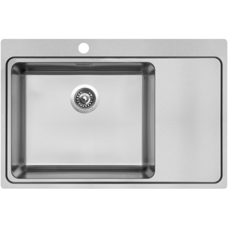 Kuchyňský dřez Sinks Blocker 780 V 1 mm, kartáčovaný, levý