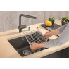 Kuchyňský dřez Blanco Pleon 5 Aluminium - zhotovené otvory - VÝPRODEJ
