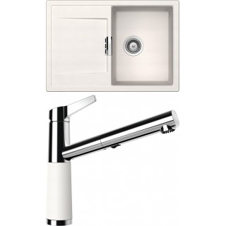 Set Schock S6-5 (dřez Mono D-100S Polaris + baterie SC-510.120 Polaris)