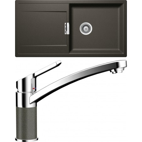 Set Schock 121-21 (dřez Mono D-100L Carbonium + baterie SC-90 Carbonium) Set Schock 121-21 (dřez Mono D-100L Carbonium + baterie SC-90 Carbonium)