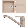 Set Alveus (dřez Cortina 140 Beige 55 + baterie Nina Beige 55) Set Alveus (dřez Cortina 140 Beige 55 + baterie Nina Beige 55)