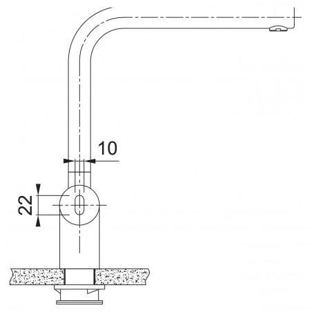Kuchyňská baterie Franke FC 5489.501 ATLAS NEO SENSOR Celonerez