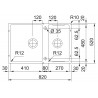 Kuchyňský dřez Franke Box Center BWX 120-41-27