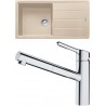 Set Franke G189 (dřez BFG 611 Pískový melír + baterie FC 3055.031 ORBIT Chrom)