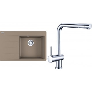 Set Franke G224 (dřez CNG 611-78 TL/7 Kašmír + baterie Samoa Chrom)