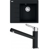 Set Franke G229 (dřez CNG 611-62 TL/7 Onyx + baterie FC 3054.071 ORBIT Chrom/Onyx)