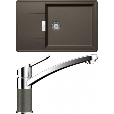 Set Schock 141-22 (dřez Tia D-100LS Carbonium + baterie SC-90 Carbonium) Set Schock 141-22 (dřez Tia D-100LS Carbonium + baterie SC-90 Carbonium)