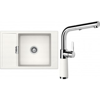 Set Schock S5-7 (dřez Mono D-100XS Polaris + baterie SC-540.120 Polaris)