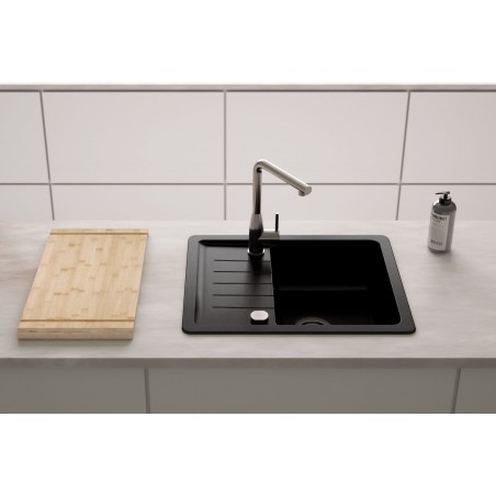 Části dřezu v provedení Gunmetal, Schock 629675GUM Části dřezu v provedení Gunmetal, Schock 629675GUM