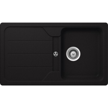 Kuchyňský dřez Schock Formhaus D-100 Onyx, horní montáž