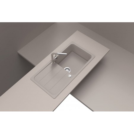 Kuchyňský dřez Schock Formhaus D-100L Nero, horní montáž