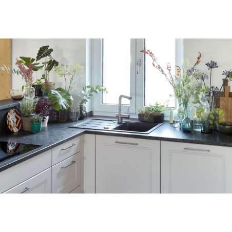 Kuchyňský dřez Schock Formhaus D-100S Asphalt, horní montáž