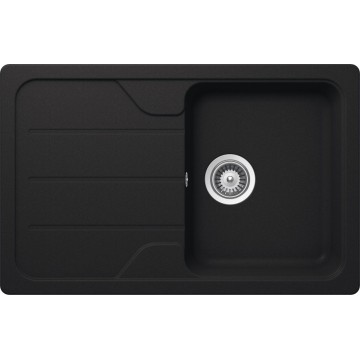 Kuchyňský dřez Schock Formhaus D-100S Onyx, horní montáž