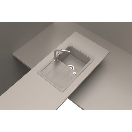 Kuchyňský dřez Schock Formhaus D-100S Onyx, horní montáž