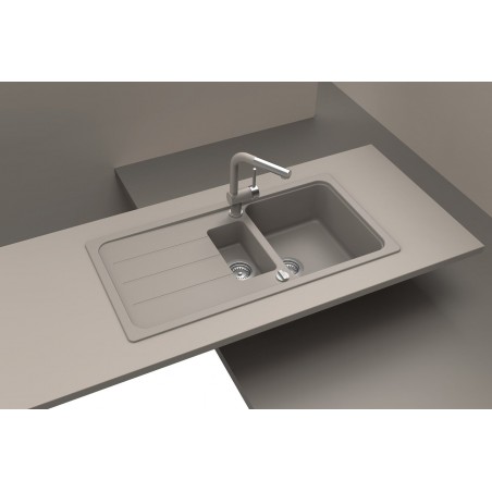 Kuchyňský dřez Schock Formhaus D-150L Croma, horní montáž