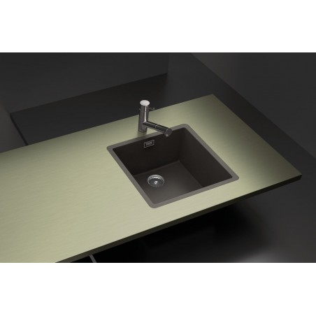 Kuchyňský dřez Schock Greenwich N-100 Silverstone, horní montáž