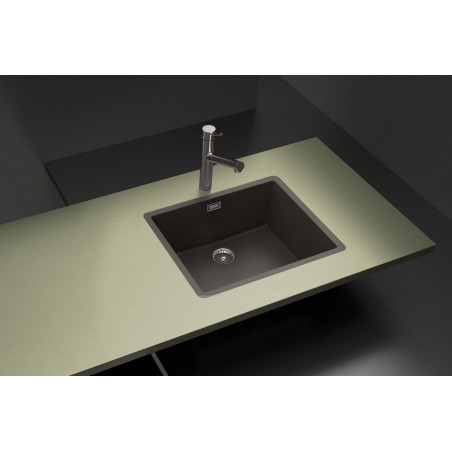 Kuchyňský dřez Schock Greenwich N-100L Silverstone, montáž do roviny