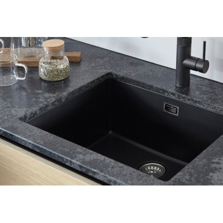 Kuchyňský dřez Schock Greenwich N-100L Stone, montáž do roviny