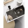 Kuchyňský dřez Schock Manhattan D-100L Cascada, spodní montáž Kuchyňský dřez Schock Manhattan D-100L Cascada, spodní montáž