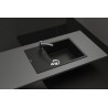 Kuchyňský dřez Schock Manhattan D-100LS Asphalt, horní montáž